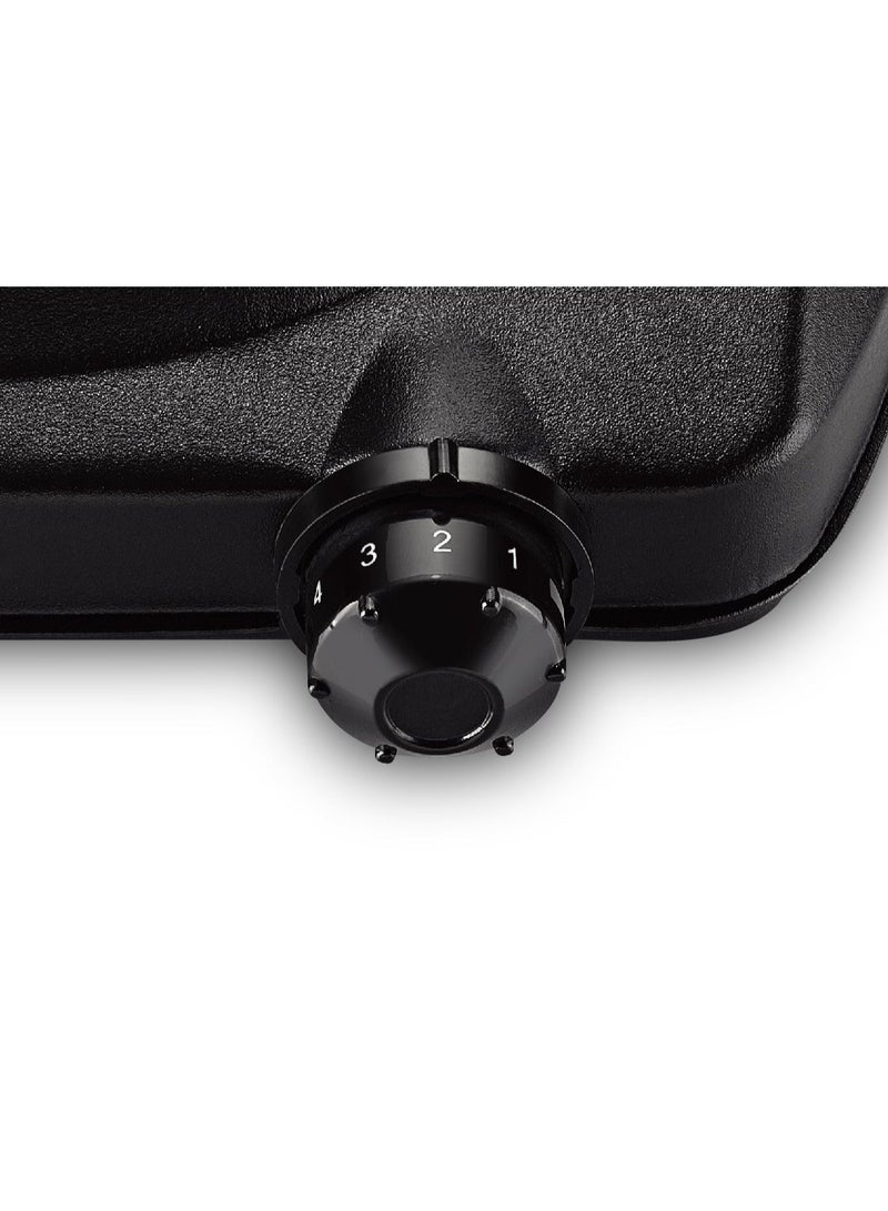 دوتس موقد كهربائي 1 عين 1400 واط أسود اللون أسود - Image 4